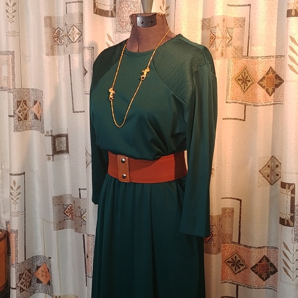 Vintage Blair Teal Green dress - Picture 6 of 12